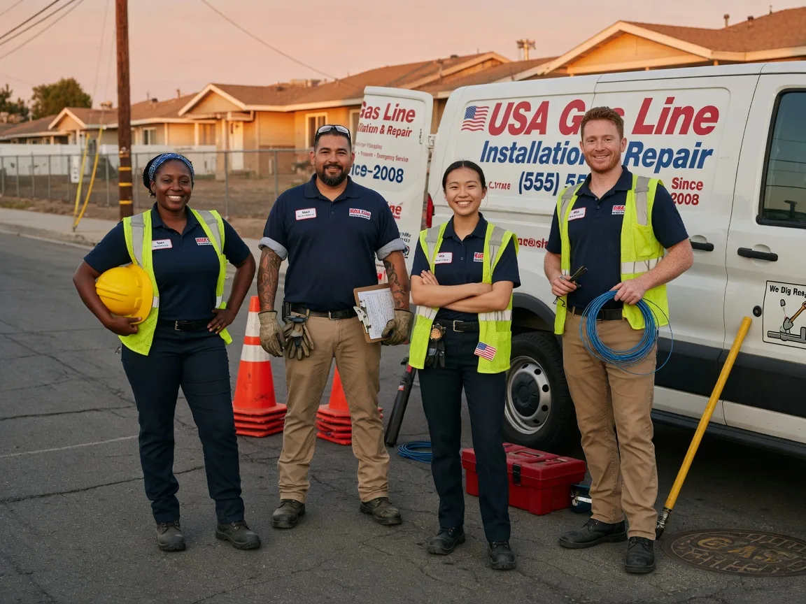 Gas Line Installation company in Miamiville, OH